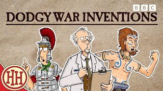 Horrible Histories  Dodgy War Inventions  Compilation [upl. by Annaear520]