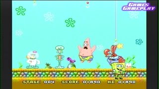 TV Plug and Play Games Spongebob Gameplay [upl. by Ayhtin440]