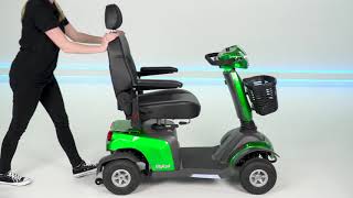 Scootmobiel Excel Galaxy Compact  Tomzorgnl [upl. by Lloyd]