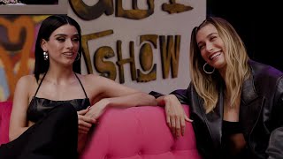 Hailey Bieber On The Early Late Night Show  Dixie DAmelio [upl. by Atonsah]