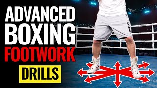 Advanced Boxing Footwork Drills [upl. by Aisatan]