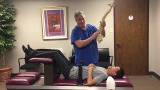 Spinal Decompression Demonstration at Advanced Chiropractic Relief [upl. by Pirzada884]