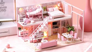 CÓMO HACER UNA CASA EN MINIATURA PARA BARBIE  5 IDEAS [upl. by Enellek]