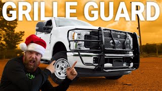 Cattleman Grille Guard Installation on 2020 Ford F150 [upl. by Ahsek551]