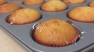 How to make easy cupcake at home [upl. by Frants]