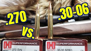 270 win vs 3006 sprfld Hornady Superformance GMX [upl. by Yole]