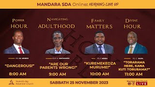 SDA Church Mandara  Sabbath Morning Service  25 November 2023  From 8am to 12pm [upl. by Drugge]