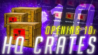 OPENING 10 HIGH QUALITY CRATES  Rust [upl. by Presber605]