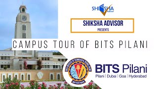 Campus Tour of BITS Pilani Rajasthan  Infrastructure  Hostels  Campus Life [upl. by Spaulding]