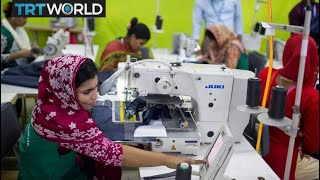 Bangladesh garment industry accounts for 80 of exports  Money Talks [upl. by Nino]