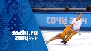 Tatiana Volosozhar amp Maxim Trankov Win Gold  Full Free Program  Sochi 2014 Winter Olympics [upl. by Camey]