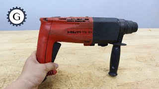 Rotary Hammer Drill Restoration  Hilti TE 10 [upl. by Ydnil622]