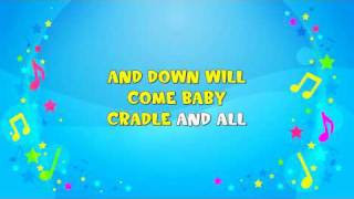 Rock a Bye Baby  Sing A Long  Nursery Rhyme  KiddieOK [upl. by Prudi]