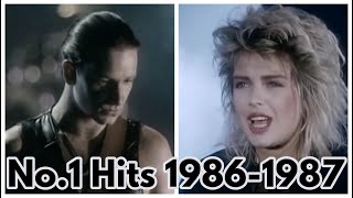 130 Number One Hits of the 80s 19861987 [upl. by Suoivatnom745]