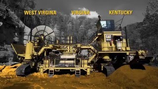 Cat® Highwall Mining — HW300 Features and Benefits [upl. by Annaehs460]