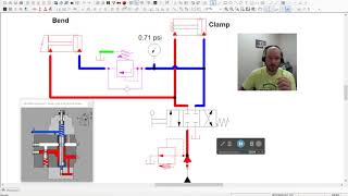 Sequence Valve Schematic Simulation [upl. by Oicnanev]