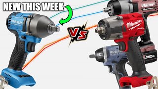 NEW Harbor Freights 1st Brushless Impact Wrench Hercules vs M18 amp Kobalt [upl. by Nakada673]