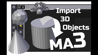 Importing 3D objects into MA3 [upl. by Grewitz]