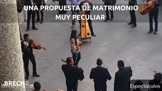 Una propuesta de matrimonio muy peculiar en SLP [upl. by Leihcim417]