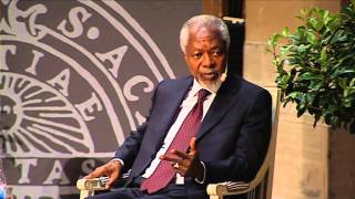 Kofi Annan visited Uppsala University [upl. by Rocray]