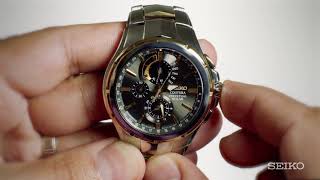 Seiko HowTo Video Perpetual Chronograph With Caliber V198 [upl. by Janith]