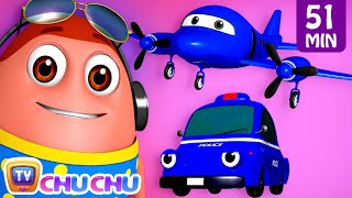 Learn Blue Color with Surprise Eggs Ball Pit Show  More Funzone Songs for Kids  ChuChu TV [upl. by Navis]