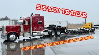 My New CUSTOM Built Heavy Haul Boat Trailer Is Here [upl. by Paresh117]