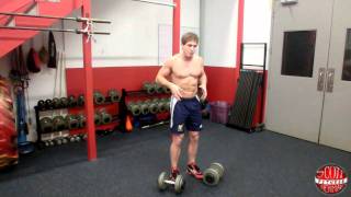 How To Dumbbell Deadlift [upl. by Adimra]