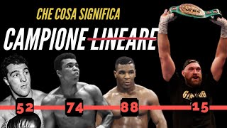 IL CAMPIONE LINEARE la storia della boxe parte 1 [upl. by Noryt277]