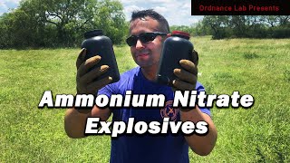 Testing Ammonium Nitrate Based Explosives [upl. by Poirer]