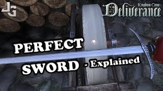 Kingdom Come Deliverance How to make your Sword in PERFECT Condition  Explained  Guide [upl. by Chura]