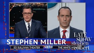 Stephen Miller Has A Bad Hair Day [upl. by Hgierb]