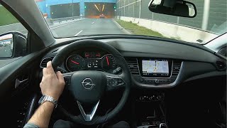 POV 2021 Opel Grandland X 16 Turbo Test Drive [upl. by Marybella266]