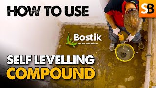 How to Use Self Levelling Compound with Bostik [upl. by Waylin588]