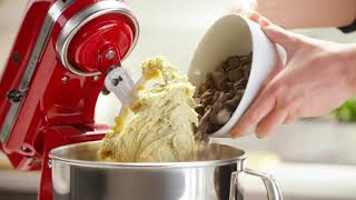 Chocolate Chip Cookies Recipe with the KitchenAid® Stand Mixer [upl. by Inaluahek]