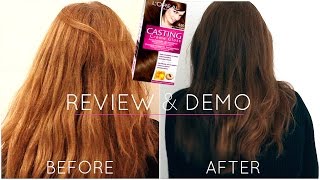 LOréal Casting Creme Gloss DEMO  REVIEW [upl. by Damien593]