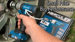 NEW Harbor Freight HERCULES Impact Wrench Small Price Size Big Torque [upl. by Veronica]