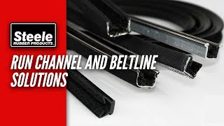 Run Channel and Windowfelt  Beltline Solutions from Steele [upl. by Ayikal]