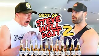 SteveWillDoIt Craziest Moments  NELK  Compilation PART 2 [upl. by Haliek]