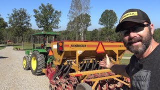 HOW DOES A NO TILL SEED DRILL WORKSEEDING NEW PASTURE TIPS IDEAS AND THOUGHTS [upl. by Apgar]