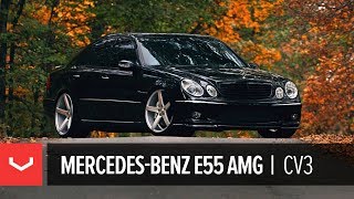 Mercedes Benz E55 AMG on 20quot Vossen VVSCV3 Concave Wheels  Rims [upl. by Astor578]