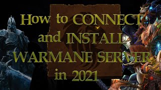 How to Install and Connect to WARMANE 2021 [upl. by Richma]