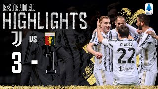 Juventus 31 Genoa  Kulusevski Scores Superb Opener  EXTENDED Highlights [upl. by Nosnhoj296]