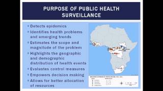 Introduction to Epidemiology and Surveillance Systems  August 20 2014 [upl. by Niroc]