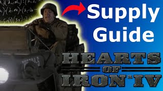 Supply in Hearts of Iron IV  Beginners Guides [upl. by Ydnamron344]