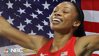 Allyson Felix wins long awaited 200m gold in London  Olympic Games Week  NBC Sports [upl. by Lladnew]