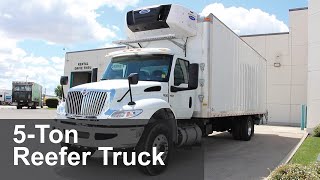 5Ton Reefer Truck  International MV  Maxim Truck amp Trailer [upl. by Eldwon]