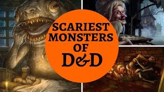 TOP 10 SCARY DampD MONSTERS [upl. by Goetz]