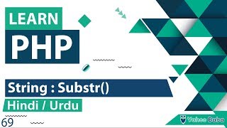 PHP String Substr Function Tutorial in Hindi  Urdu [upl. by Setiram]