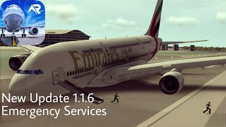 RFS Real Flight Simulator  New Update 116 Emergency Services And Emergency Landing [upl. by Phillipe]